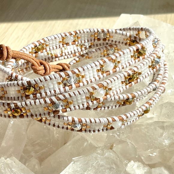 Chan Luu Wrap Beaded Bracelet - Picture 1 of 8